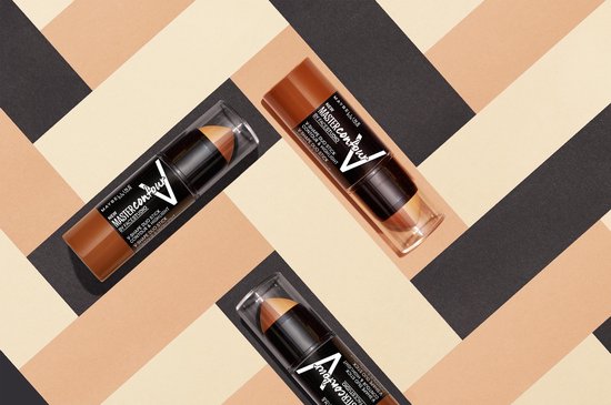 Maybelline Face Studio V Contour duo stick - V-shape - Dark