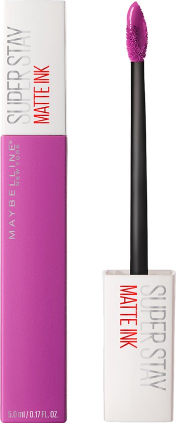 Maybelline New York SuperStay Matte Ink lippenstift - 35 Creator - matte langhoudend - 5 ml - Paars