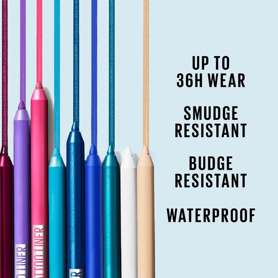 Maybelline New York Tattoo Liner oogpotlood - waterproof - 911 Smooth Walnut