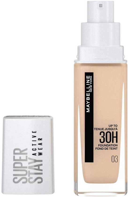 Maybelline New York SuperStay 30H Active Wear foundation - 03 True Ivory - 30 ml