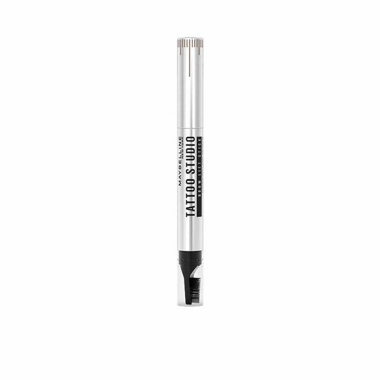 Maybelline New York Tattoo Brow Lift Stick wenkbrauwpotlood - met stylingborstel - 02 Soft Brown - Bruin