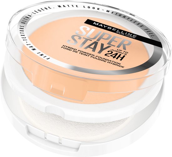 Maybelline New York SuperStay Hybrid poederfoundation - langhoudend - 06 - 53 g
