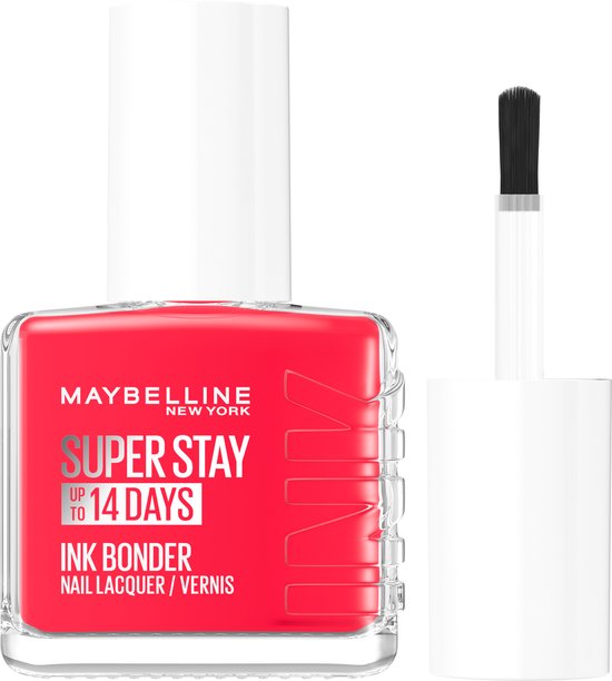 Maybelline New York SuperStay Ink Bonder nagellak - langhoudend - 12,3 ml - 490 Hot Salsa