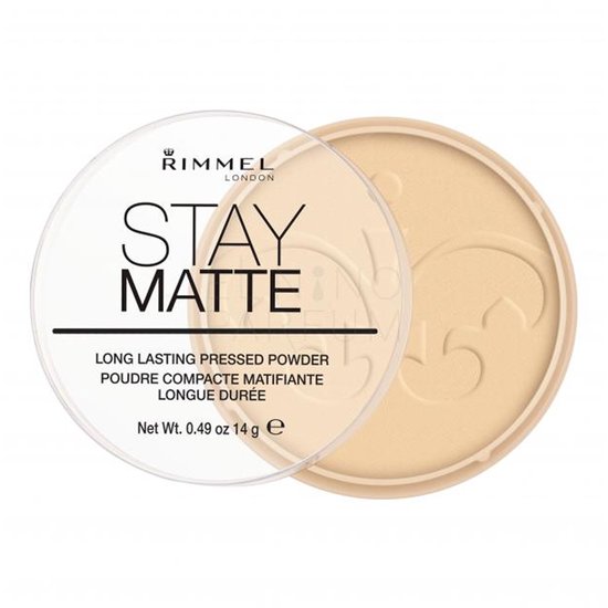 Rimmel London Stay Matte gezichtspoeder - 001 Transparant
