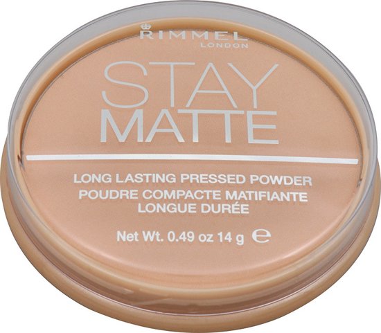 Rimmel London Stay Matte gezichtspoeder - 001 Transparant
