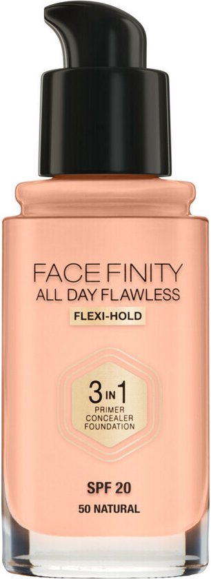 Max Factor Facefinity All Day Flawless foundation 3-in-1 - 50 Natural