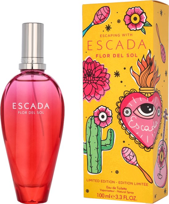 Escada eau de toilette - Flor Del Sol - spray - 100 ml