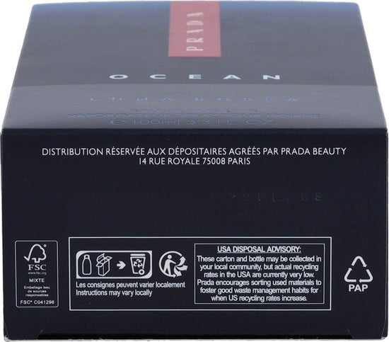 Prada Luna Rossa Ocean eau de toilette - spray - 100 ml