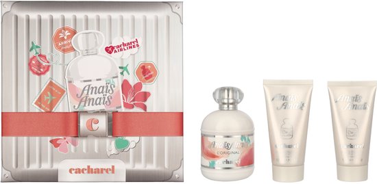 Cacharel Anais Anais L'Original giftset - eau de toilette body lotion shower gel