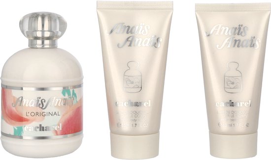 Cacharel Anais Anais L'Original giftset - eau de toilette body lotion shower gel