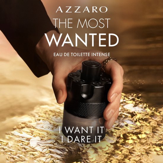 Azzaro The Most Wanted eau de toilette intense - fougère aromatisch - voor heren - 50 ml