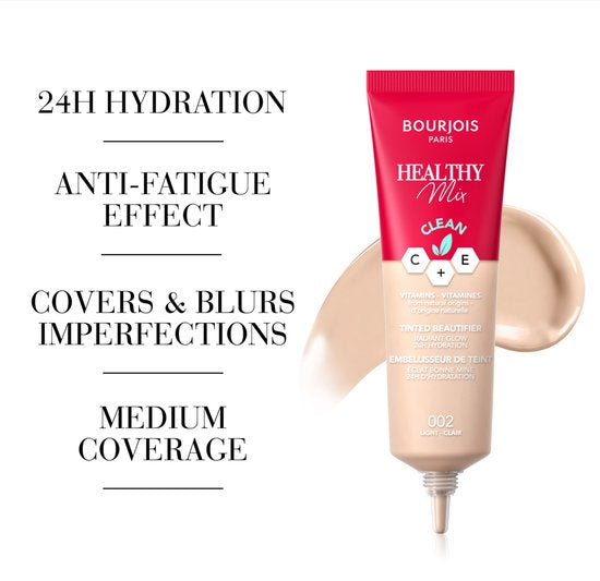 Bourjois Healthy Mix Clean Tinted Beautifier foundation - 001 Fair