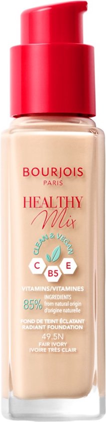 Bourjois Healthy Mix Clean Vegan foundation - 49.5 Fair Ivory