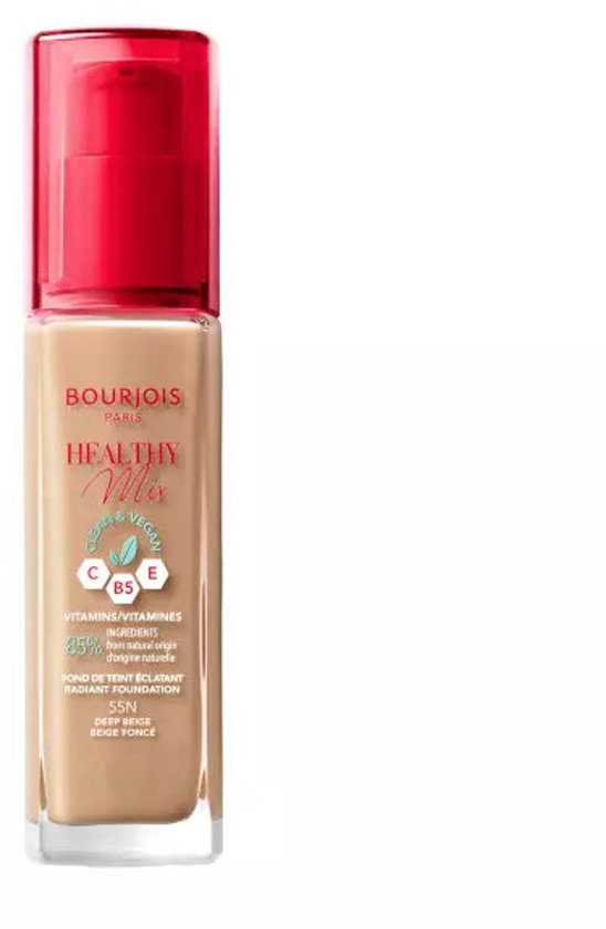 Bourjois Healthy Mix Clean Vegan foundation - 055 Deep Beige