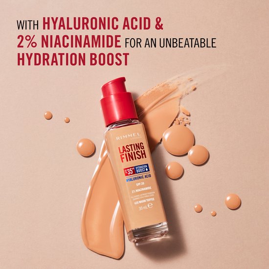 Rimmel Lasting Finish foundation - 35HR liquid - 30 ml