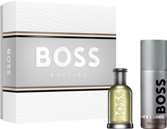 Boss Bottled geschenkset - eau de toilette spray 50 ml - deodorantspray 150 ml