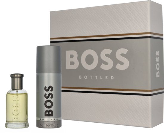 Boss Bottled geschenkset - eau de toilette spray 50 ml - deodorantspray 150 ml