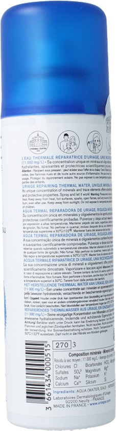 Uriage Eau Thermale waterspray - hydraterend en verzachtend - 150 ml
