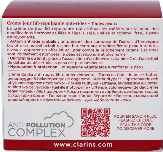 Clarins Super Restorative dagcrème - gezicht