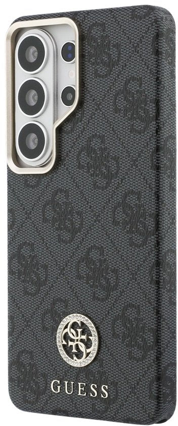 Guess 4G Strass Logo case - Samsung Galaxy S26 Ultra - MagSafe - Grey