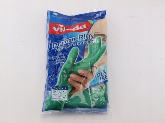 Vileda Dermo Plus handschoenen - nitril - hypoallergeen - maat medium