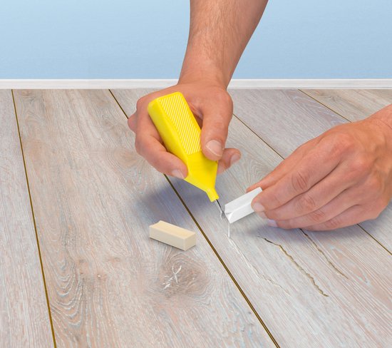 Edding 8902 reparatiewas - houtvloeren - kleine krassen & butsen - Wit