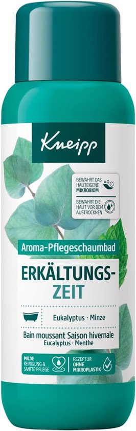Kneipp badschuim - verkoudheid - Eucalyptus-Munt - 400 ml