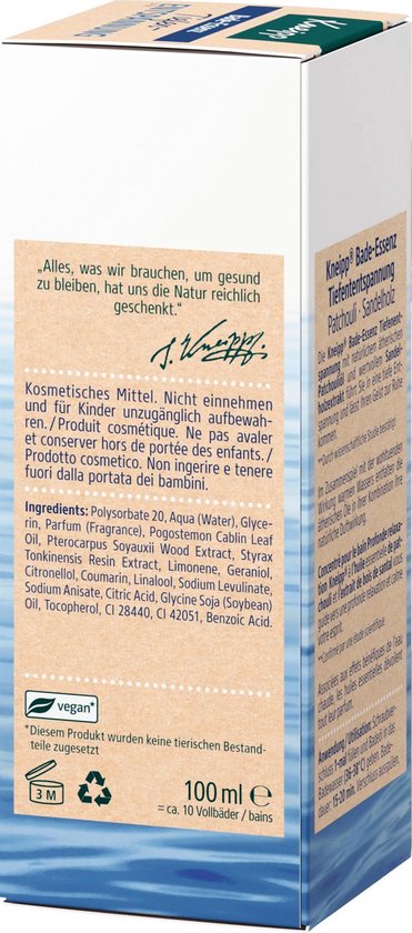 Kneipp badolie - Deep Relaxation - 100 ml