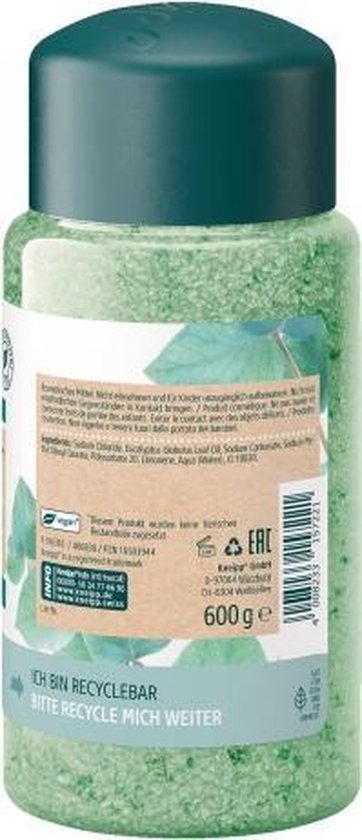 Kneipp badzout - Erkältungszeit eucalyptus - 600 gram