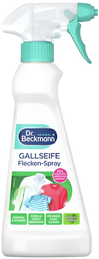Dr. Beckmann vlekverwijderaar spray - met galaszeep - 250 ml