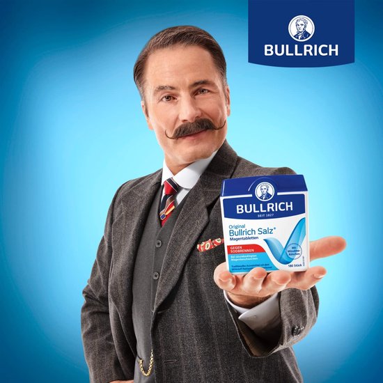 Bullrich Salz maag tabletten - tegen zuurbranden - 180 stuks