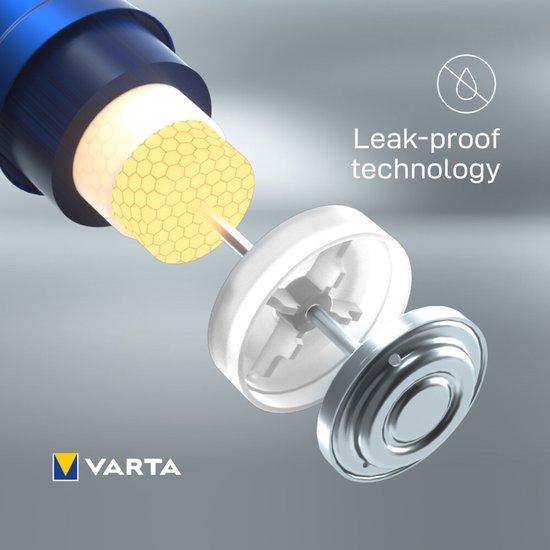 Varta Longlife Power batterijen - D alkaline high energy - 2 stuks