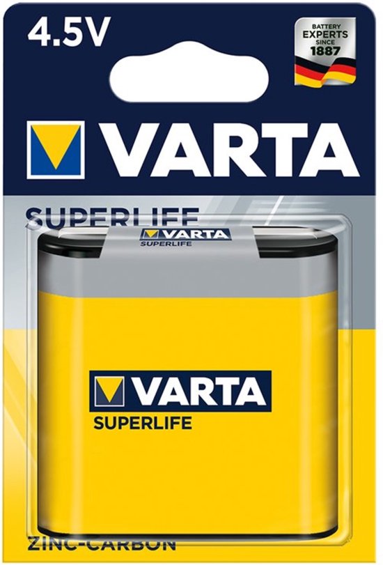Varta batterij - 4,5V 3LR12 Superlife - 1 stuk