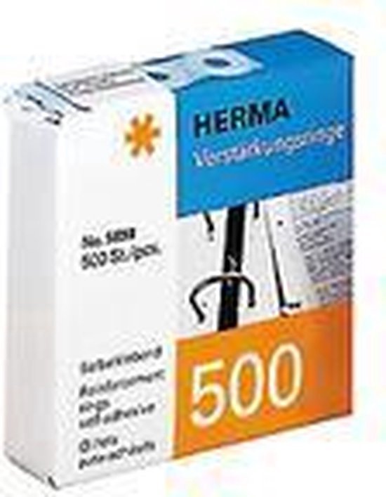 Herma versterkingsringen - 500 stuks - Transparant