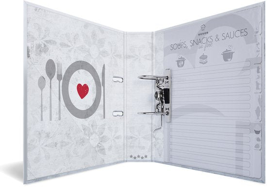 Rezeptordner receptenmap - Cooking with love - A4
