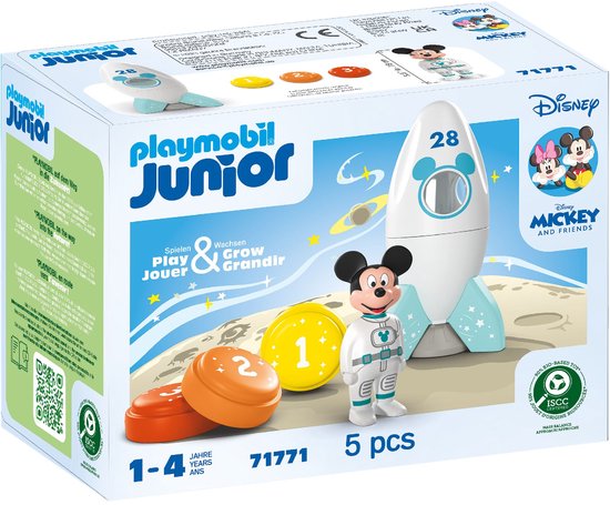 Playmobil Junior & Disney Mickey's raket- en ruimteavontuur - 71771