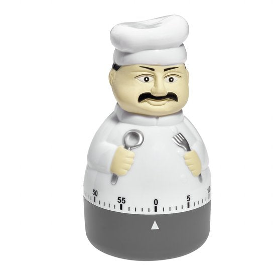 TFA keuken timer - chef vorm mechanisch 60 minuten