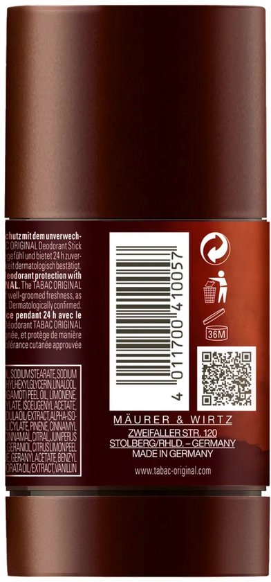 Tabac Original deodorant stick - 75 ml