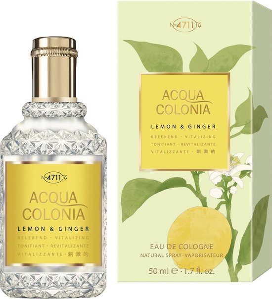 4711 Acqua Colonia eau de cologne - Lemon & Ginger - 50 ml
