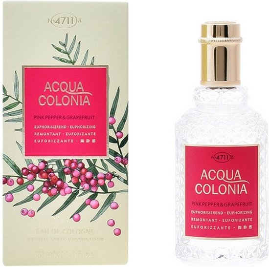 4711 Acqua Colonia eau de cologne - Pink Pepper & Grapefruit - natural spray - 50 ml