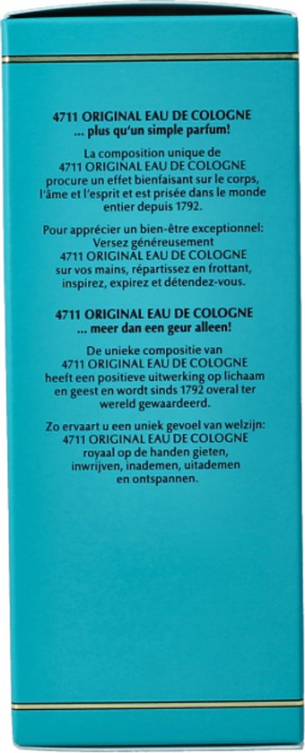 4711 Eau de Cologne - original - splash