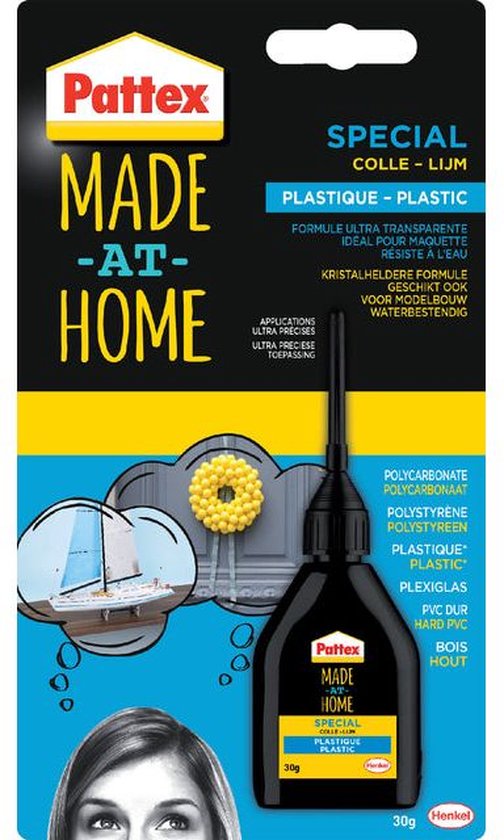 Pattex modelbouwlijm - plastic - 30 gram
