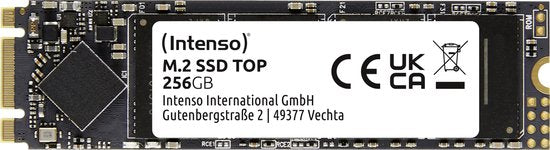 Intenso M.2 SSD - SATA III 2280 - 256 GB - 550 MB/s