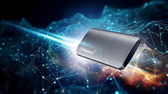 Intenso TX800 externe SSD - 1TB USB 3.2 20Gbit/s - aluminium