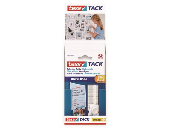 Tesa Tack kneedgum - 59405 - 80 stuks