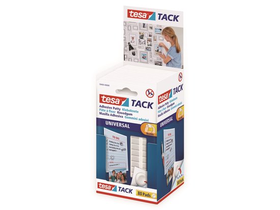 Tesa Tack kneedgum - 59405 - 80 stuks