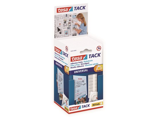 Tesa Tack kneedgum - 59405 - 80 stuks