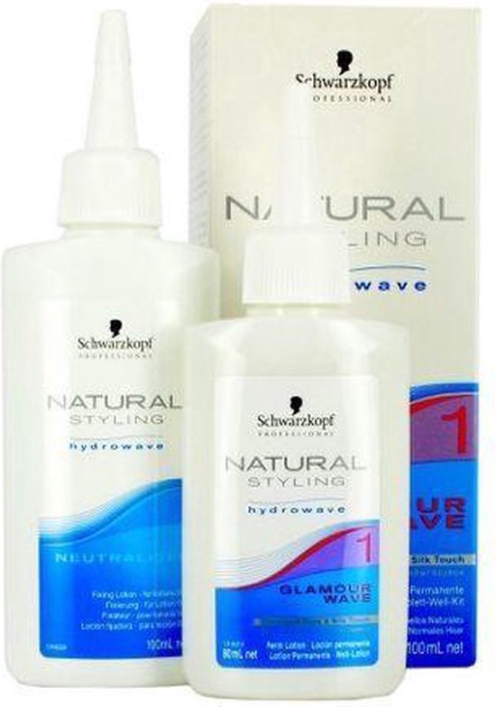 Schwarzkopf Natural Styling permanentvloeistof - Glamour Wave Hydrowave 1 - 80 ml