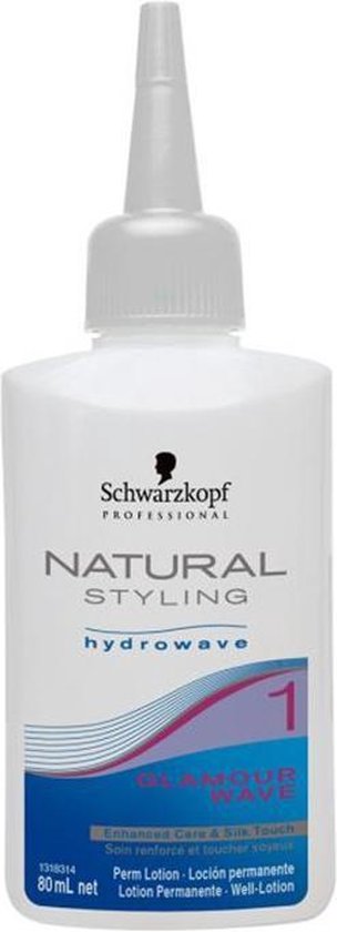 Schwarzkopf Natural Styling permanentvloeistof - Glamour Wave Hydrowave 1 - 80 ml