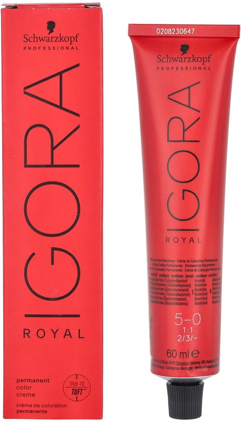 Schwarzkopf Professional Igora Royal haarverf - 5-0 - 60 ml